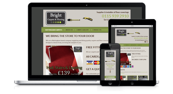 Nottingham Carpet Fitter Website