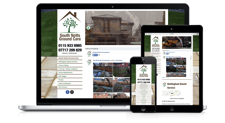 Nottingham Groundcare Website