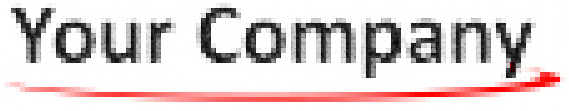 pixelated company logo example