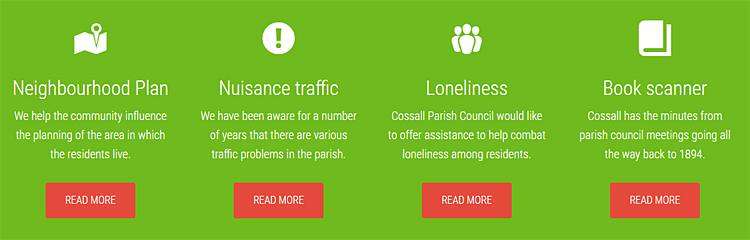 Initiatives of Cossall Parish Council