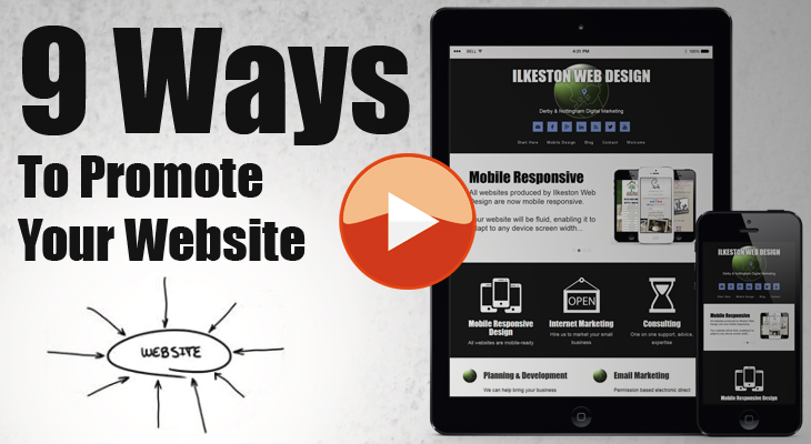 9 ways to promote your website